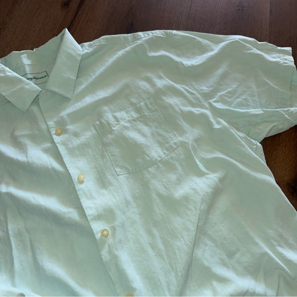 Tommy Bahama Mens XXL Short Sleeve‎ 100 Silk Shirt